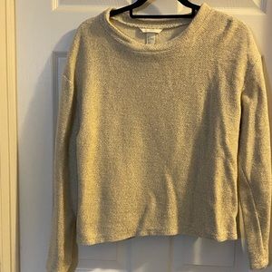 Cozy, nubby sweater by H&M oatmeal colored size L